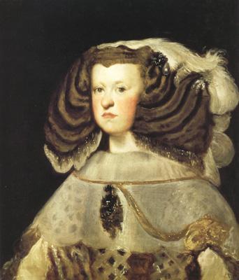 Diego Velazquez Portrait de la reine Marie-Anne (df02)